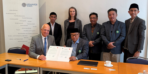 Delegation der Universitas Islam Malang zu Besuch am ÖIF