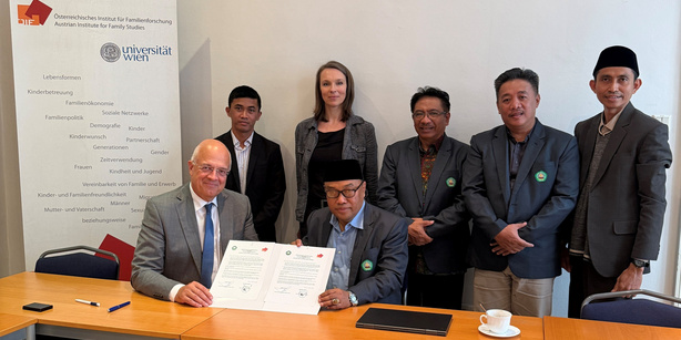 Delegation der Universitas Islam Malang zu Besuch am ÖIF