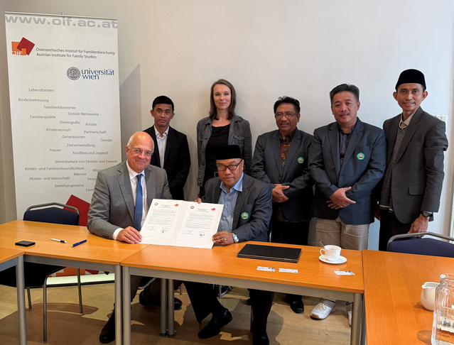 Delegation der Universitas Islam Malang zu Besuch am ÖIF