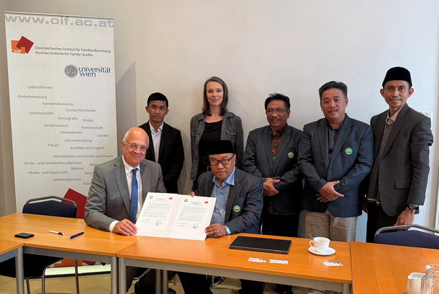 Delegation der Universitas Islam Malang zu Besuch am ÖIF
